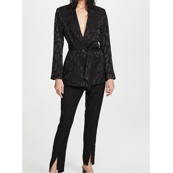 Anine Bing Tate Trouser in Leo - Picture 2 of 4